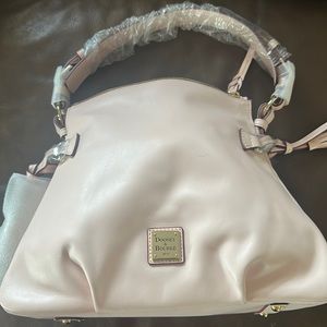 Beautiful Dooney and Bourke Tegan leather bag in Blush